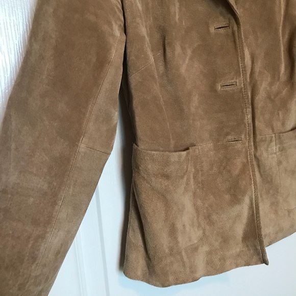 LOFT Suede Leather Jacket - Picture 4 of 7